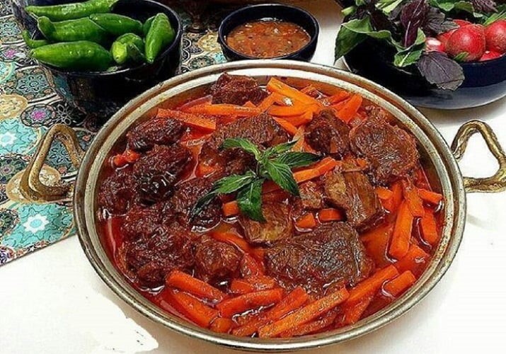 خورش هویج تبریز 