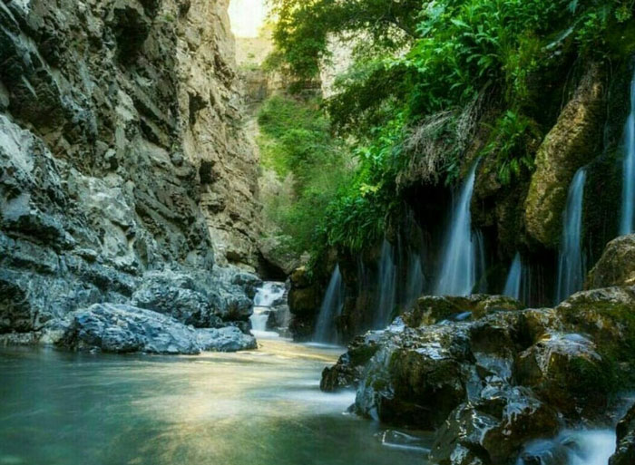 آبشار هفت چشمه کجاست؟ 