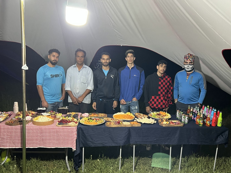 تور کمپینگ و پیاده روی در طبیعت در ییلاقات اوپرت استان سمنان