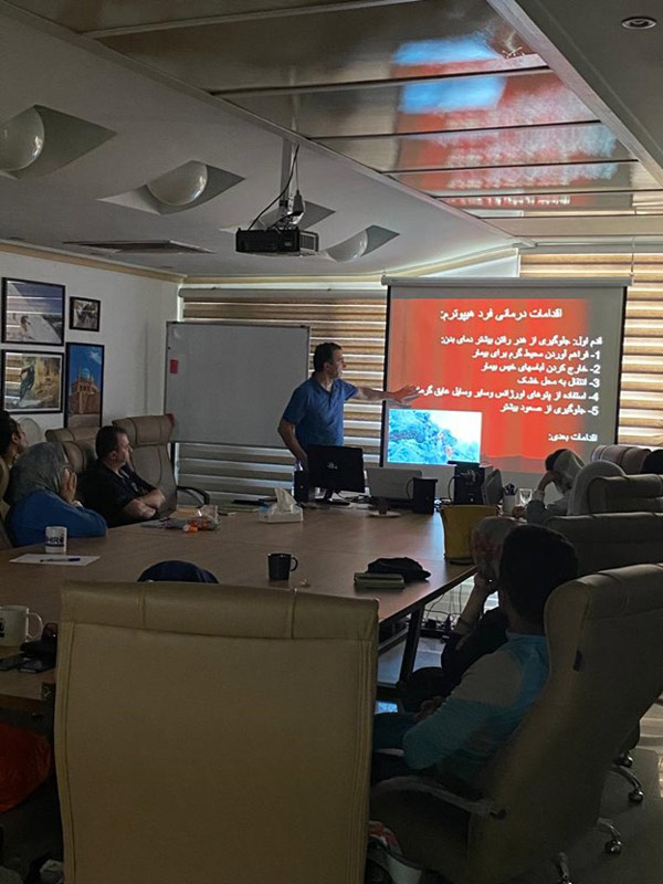 دوره آموزشی پزشکی کوهستان