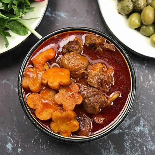 خورش به آلو