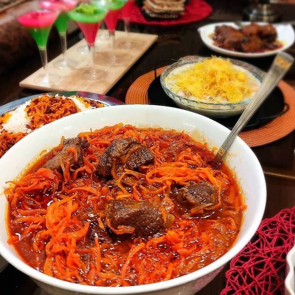 خورش هویج تبریز