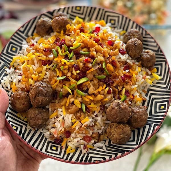 گردو پلو