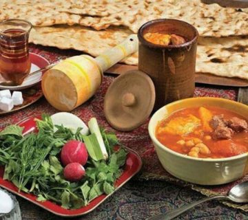 یخنی نخود شیرازی