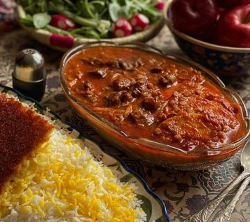خورش سیب آلو