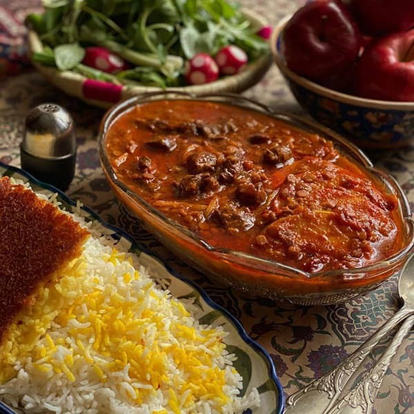 خورش سیب آلو