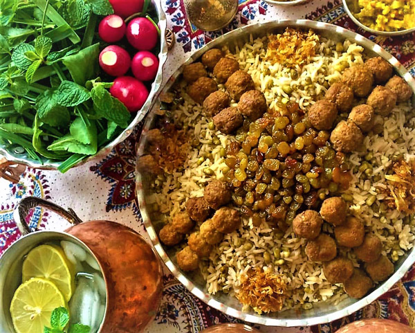 ماش پلو